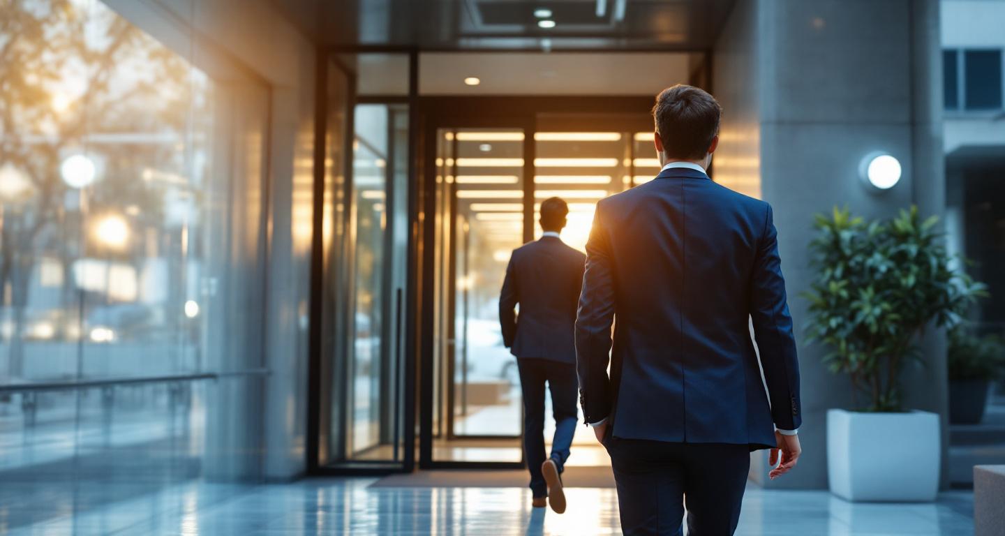 Person returning to work after medical leave