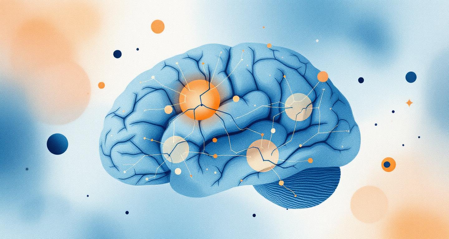 Brain illustration showing addiction as a medical condition